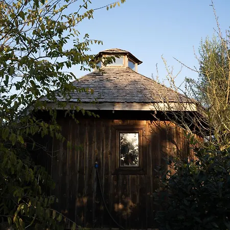 Tinyhouse Hexagonal In Organic Farm Feriepark
