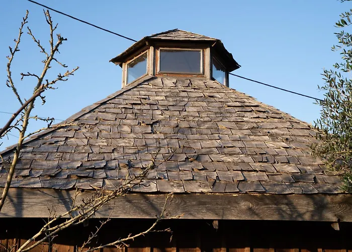 Tinyhouse Hexagonal In Organic Farm Feriepark *
